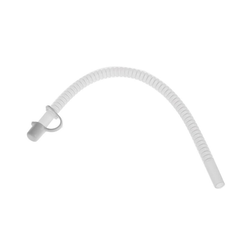 Medline Insulated Carafe Accessories Jumbo Straw, with Safety Cap, Clear, 104/Carton (DYND80541) image 1