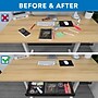 Mount-It! 2"H x 21"W Under-Desk Drawer, Black (MI-7294BLK)~#|#~BEF6F83B-9B07-45A0-91C31C62B45364B9_sc7
