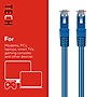 Staples TECH 50' Cat-6 Ethernet Cable, Male to Male, Blue (ST62450)~#|#~BF0340BB-2E13-4400-B5CD2F8EC591062A_sc7