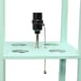 Creekwood Home Classix 62.5" 3-Tier Storage and Display LED Floor Lamp, with Feit LED Bulb, Aqua (CWF-3007-AU-LB)~#|#~BF049421-2732-4E37-B6AFF7AA88C83571_sc7