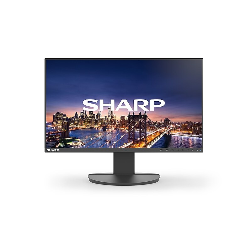 Sharp MultiSync 27" FHD IPS 75Hz Desktop Monitor, Built-In Speaker, Height Adjustable, Black (DD-EA272F) image 1