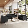 Flash Furniture Hercules Artemis LeatherSoft Reception Set, Black, 3-Pieces (ZB8921SETBLK)~#|#~BF06D748-A29F-4C79-8D4FB97B1B410FB5_sc7