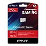 PNY microSD™ Express 256MB U3 V30 A1 microSDXC Flash Memory Card with Adapter, Class 10, UHS-I, V30 (P-SDU256P31880EXP-GE)~#|#~BF0965B1-A6E5-42E1-A466E29A7230F3C8_sc7