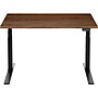 FlexiSpot E7 Pro 55"W Electric Adjustable Standing Desk, Black Walnut/Black (E7BPRO5528-BW)~#|#~BF1153DC-387C-4B83-8D8B8A80E7CB7FE6_sc7