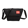 Manhattan Portage Nylon Water Resistant Messenger Bag, TSA Checkpoint Friendly, Black (1603 BLK)~#|#~BF122BA1-4887-4006-8933D15EF36C6F9C_sc7