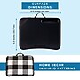 LapGear Designer 17.3" x 13.3" x 2.8" Lap Desk, Buffalo Check (45428)~#|#~BF12F36F-7B3A-45DF-83060855CC655C2A_sc7