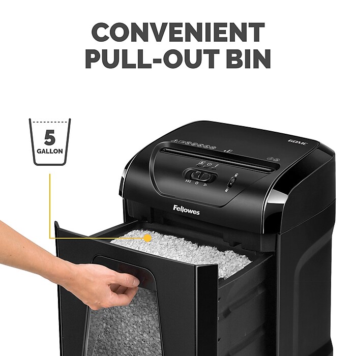 Fellowes Microshred 60MC 10-Sheet Micro-Cut Shredder