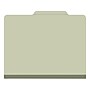 Medical Arts Press Pressboard Classification Folder, 1 Divider, 2" Expansion, Letter Size, Green, 10/Box (DV-T42-14-3GRN)~#|#~BF173E69-054D-44F9-A2186445066B87A8_sc7