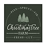 Trademark Fine Art Becky Thorns Vintage Christmas Sign I Green Sq Canvas Art, 24" x 24" (WAP31955-C2424G)~#|#~BF1ABB1C-59C9-4845-8E0996B14B138C9D_sc7