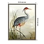 Amanti Art Grey Heron by Aimee Wilson Framed Canvas Wall Art Print, 23" x 30" (A42675530282)~#|#~BF1D1F06-B8C5-417B-AF4B567E087FA302_sc7