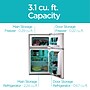 Black & Decker Adjustable Temperature Control Refrigerator w/Freezer, 3.1 Cu. Ft., White (BCRDK32W)~#|#~BF20DCDD-9517-4144-90A4BFDF4BBC9D35_sc7