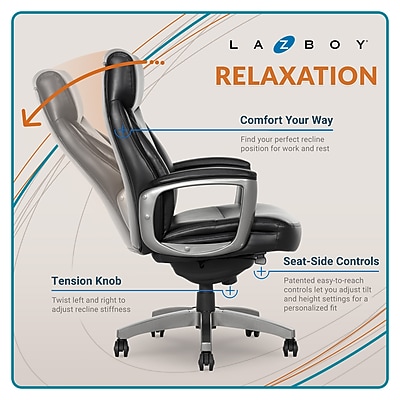 La-Z-Boy Arcadian Ergonomic Executive Chair - Thumbnail 4