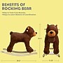 Happy Trails Plush Bear Rocker, Brown (80-BF018)~#|#~BF22D24E-9C34-4461-A1EB10FC82307EBD_sc7