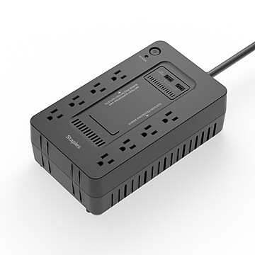 APC Back-UPS 650 Battery Backup & Surge Protector w/ USB, 8