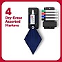 TRU RED™ Dry Erase Kit, Chisel Tip, Assorted, 4/Pack (TR61742/TR56940)~#|#~BF2CCC7D-2F1C-4423-8608A17163F3D5AA_sc7