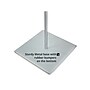 Azar Sign Holder, 8.5" x 14", Vertical, Freestanding, Clear/Silver Acrylic (300866)~#|#~BF2CE921-8C78-4150-83E2558E034D7C39_sc7