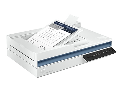 thumbnail image 2 of Scan & Go: HP Compact Desktop Duplex USB Scanner With Auto-Feed – White 2 of 6