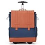 Francine Collections 15" Laptop Rolling Wheels Up Backpack, Navy (BKBUDGRL_SM-NVY)~#|#~BF31276C-8F56-47C7-8C7BCB803B28EF30_sc7