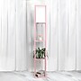 Simple Designs Etagere Organizer 62.5" Floor Lamp with Rectangular Shade, Light Pink (LF1014-LPK-CCLB)~#|#~BF340E09-974B-4722-834066EC382D3D5D_sc7