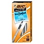 BIC Xtra Comfort Round Stic Grip Ballpoint Pens, Medium Point, 1.2mm, Black Ink, Dozen (13726/GSMG11)~#|#~BF376421-7B8A-4BC7-9969137A8525BEB5_sc7