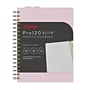 Staples Pro120 Elite™ Flexible Cover Meeting Notebook, 6.5" x 9.5", Narrow Ruled, 90 Sheets, Dusty Pink (ST63371)~#|#~BF3936B3-7FD6-447E-8174213571874313_sc7