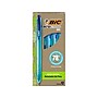 BIC ECOlutions Retractable Gel Pen, Medium Point, 1.0 mm, Blue Ink, 12/Pack (RGLE11-BLU)~#|#~BF3A9CE7-81E8-40CF-BFCC68C01972CB50_sc7