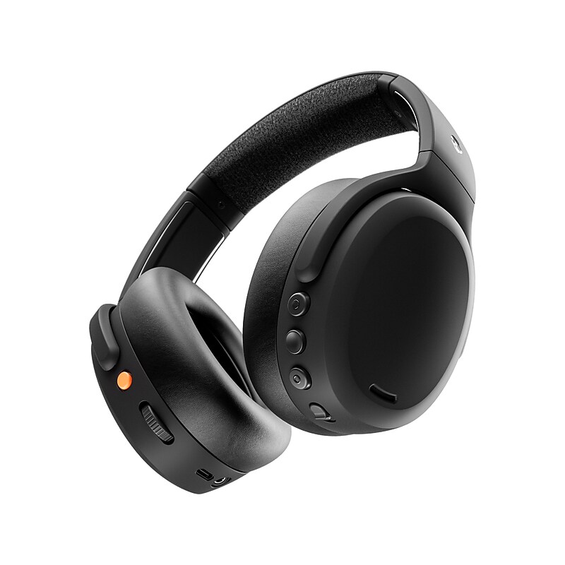 Skullcandy Crusher ANC 2 Wireless Active Noise Canceling Over-Ear Headphones, Bluetooth, True Black (S6CAW-R740) image 1