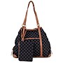 Karla Hanson Reversible Faux Leather Tote Bag, Quilted Tan Beige (U17814TNBKQ)~#|#~BF449F36-AE0F-4609-8ECC935B4EFBA4A3_sc7