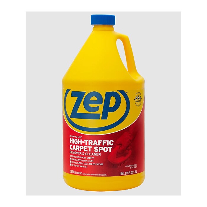 Zep Commercial High Traffic Carpet Cleaner, 1 Gallon Bottle