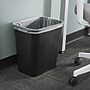 Coastwide Professional™ Indoor Trash Can Without Lid, Black Soft Molded Plastic, 7 Gallon (CW56429)~#|#~BF4B4951-4B07-4635-BF4C48D35F85951D_sc7