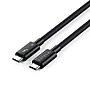 Satechi Pro 3.28 ft. USB C to USB C Thunderbolt Charging Cable, Black (ST-YTB5100K)~#|#~BF4F46C5-1C6D-4274-B2499A3DC34634C8_sc7