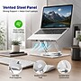 Uncaged Ergonomics Adjustable Swivel Laptop Stand for Desk, Steel, 360° Rotation, Up to 16", Silver~#|#~BF50FD2A-712D-4795-89CCBAC81450E6C2_sc7