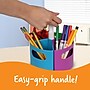 Learning Resources Create-a-Space 3-Compartment Plastic Storage, Assorted Colors (LER3810)~#|#~BF51C1E0-D9F8-42E4-887E911CF478EF6D_sc7