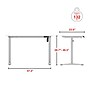 Staples 48"W Electric Rectangular Adjustable Standing Desk, White (ST63148)~#|#~BF5755AF-897C-4C55-B8C322FF3B81690C_sc7