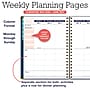 2026-2027 Excello Brands 8.5" x 11" Academic Weekly & Monthly Family Planner, Paperboard Cover, Navy Gold Numbers~#|#~BF59A30F-E875-4E9D-B5A02B33DD29E043_sc7