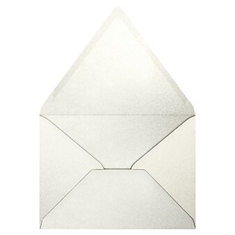 LUX A7 Contour Flap Envelopes (5 1/4 x 7 1/4) 50/Box, Quartz Metallic (1880-08-50)