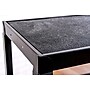 Luxor Metal Mobile Drop-Leaf Shelf Utility Cart with Lockable Wheels, Black (UCMT1KBDL)~#|#~BF5A3693-523A-48DB-9CDA22644CBEDFB5_sc7