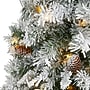 Nearly Natural Flocked White River Mountain Pine Artificial Christmas Tree, 3' (T1761)~#|#~BF5C39EF-6117-4AA1-8F9E17583751C368_sc7