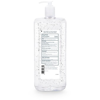 PURELL Advanced Hand Sanitizer Refreshing Gel, Clean Scent, 1.5 Liter Pump Bottle (5015-04)