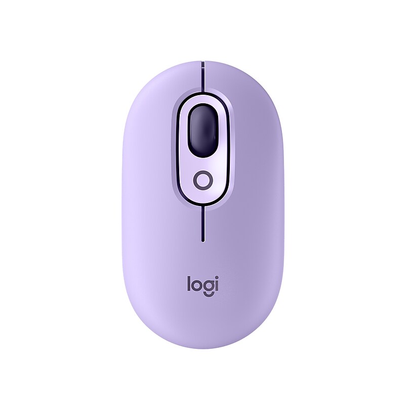 Logitech POP Wireless Optical Mouse, Cosmos Lavender (910-006624) image 1