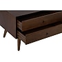 Adore Decor Brookline 47.25"W x 20"H Wood TV Stand Cabinet with 3 Drawers, Walnut Brown (FTVBROWLNR01)~#|#~BF6766EB-26F3-477D-95C35BEB952360AB_sc7