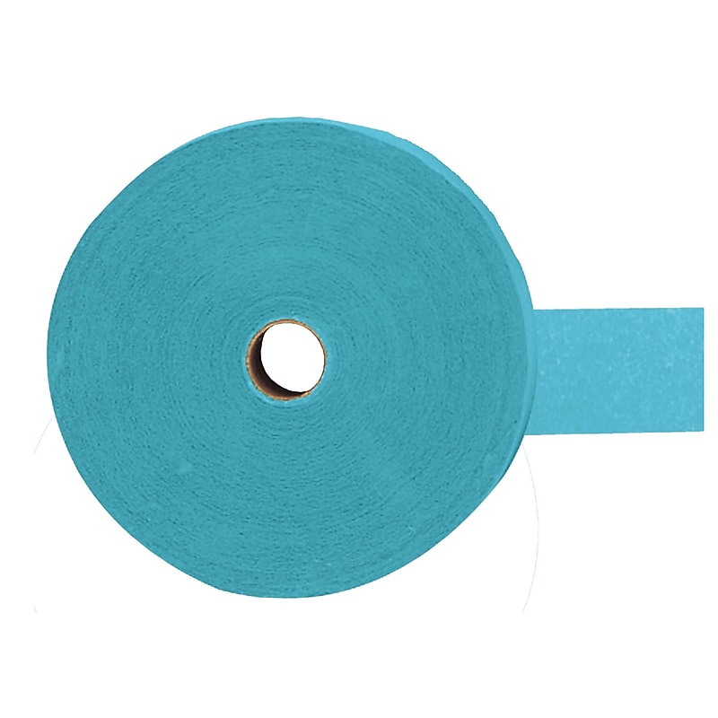 Party City Cepe Paper Streamer Roll, Aqua Blue (AM18205-54) image 1
