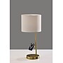 Adesso Wyatt Supercharger Incandescent Desk Lamp, 22"H, Antique Brass/Off-White (2610-21)~#|#~BF745F18-E048-4C4E-8553D38BBE77F2D1_sc7