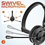 Delton 30Y MS Teams Noise-Canceling On-Ear Mono Computer Headset, USB Type-A & Type-C, Black (DWH30Y)~#|#~BF794FD7-D9BE-4CFD-A1D25E926DCB8DF0_sc7