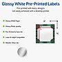 Avery Square Multipurpose Labels, 3" x 3", White, 60/Pack (19479370402)~#|#~BF7C11AA-42B7-402A-92922D78078849C0_sc7