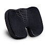 Mind Reader Memory Foam Office Chair Ergonomic Orthopedic Cushion, Black (SEACUSH-BLK)~#|#~BF7D8EEF-27DD-43A6-A4ADA5F8613E7A8E_sc7