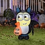 National Tree Company Halloween Airblown Dave in Bat Costume, 2 White LED Lights (GE9-226688)~#|#~BF8360D0-3C02-4746-BA6917FBEDE4586E_sc7