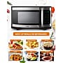 Commercial Chef 1.1 Cu. Ft. Countertop Microwave, Black with Stainless Steel (CHM11MS)~#|#~BF8441C1-304E-4D59-B0E622730E5F9591_sc7
