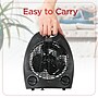 Black & Decker 1500-Watt Portable Ceramic Electric Desk Heater, Black (BHD101B)~#|#~BF889814-7268-426C-AB24FD97A162DDF7_sc7