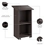 Bush Business Furniture Envision 48"H Podium Lectern, Storm Gray (NVD129SG)~#|#~BF8D18F5-DEA6-4075-891832C8E6079814_sc7
